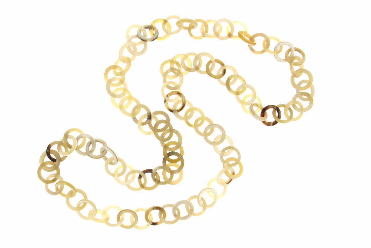COLLANA IN CORNO COD. CHAIN 20MM-18MM-16MM-14MM-12MM