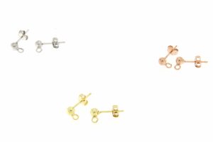 ORECCHINI PERNIO CON SFERA  COD.FAO20