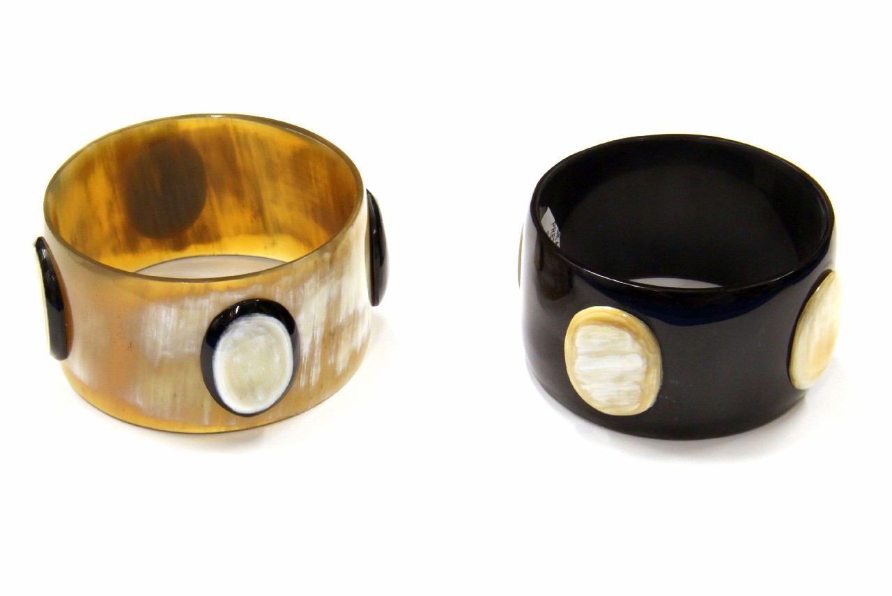 BRACCIALE CORNO CON BORCHIE COD. BR4133