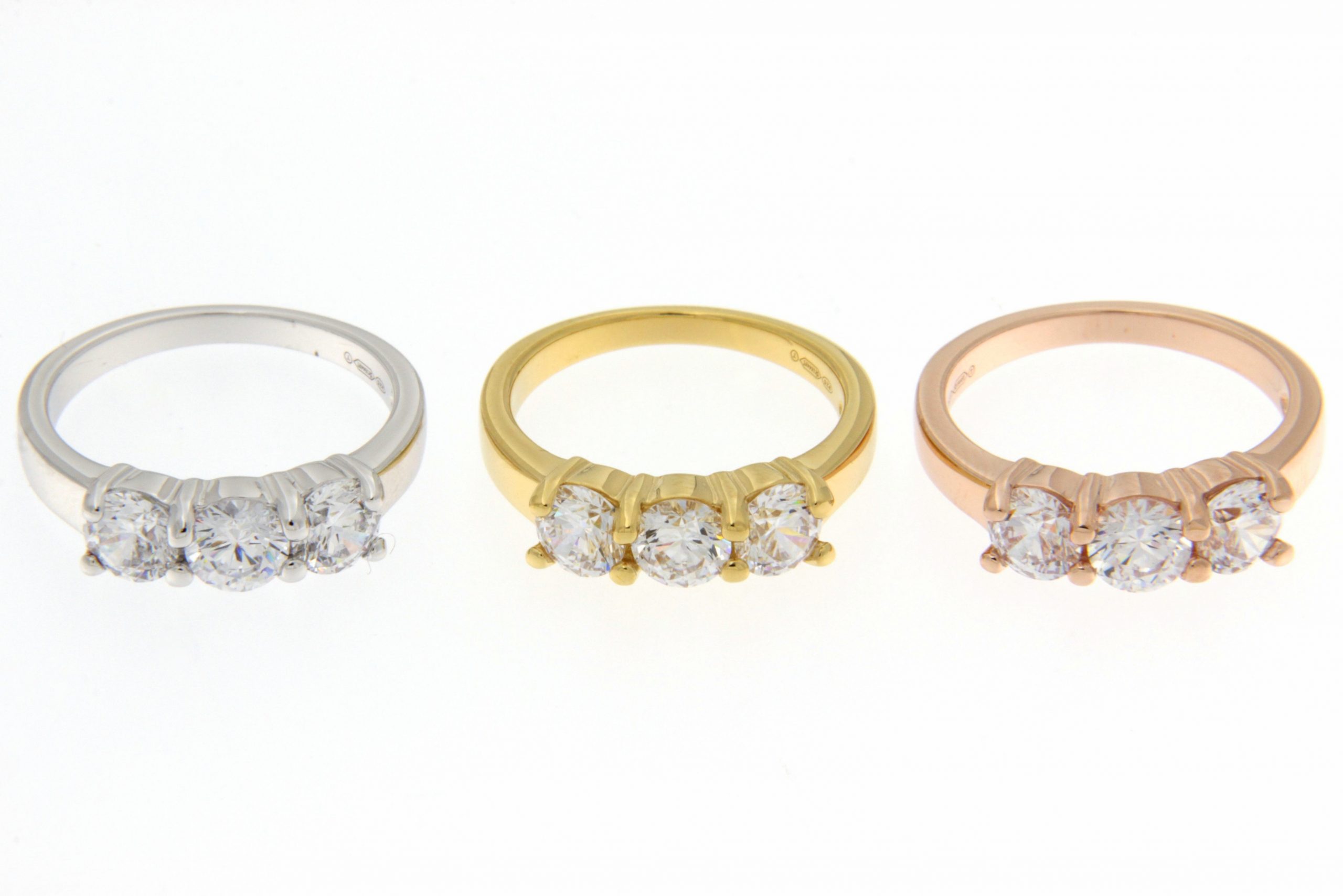 ANELLO TRILOGY 5MM COD. ARG.2040 - immagine 2