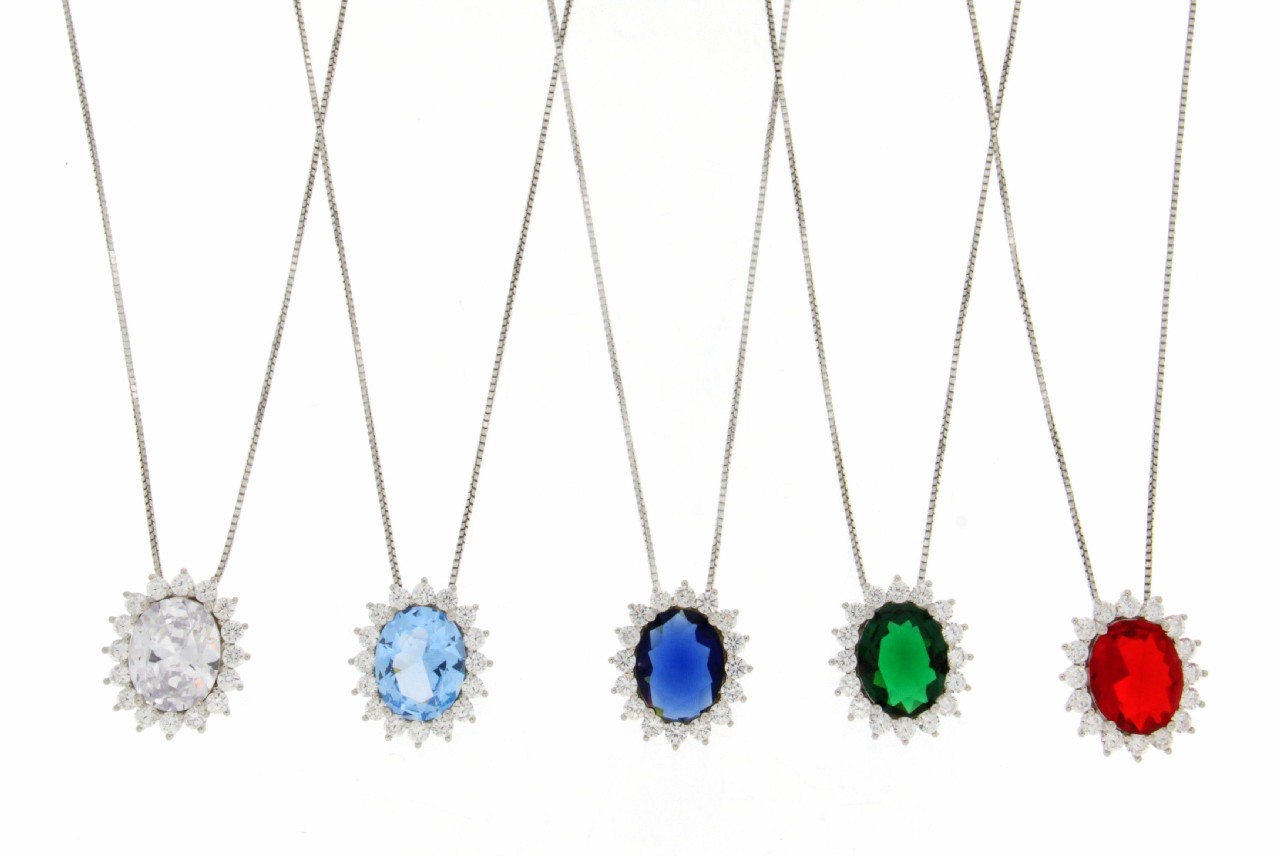 COLLANA CON PENDENTE PRINCIPESSA COD. ARG695-CL - immagine 2