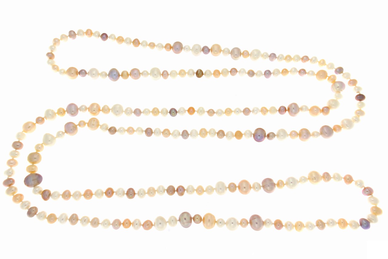 COLLANA PERLE DI FIUME DI ACQUA DOLCE COD. 2443