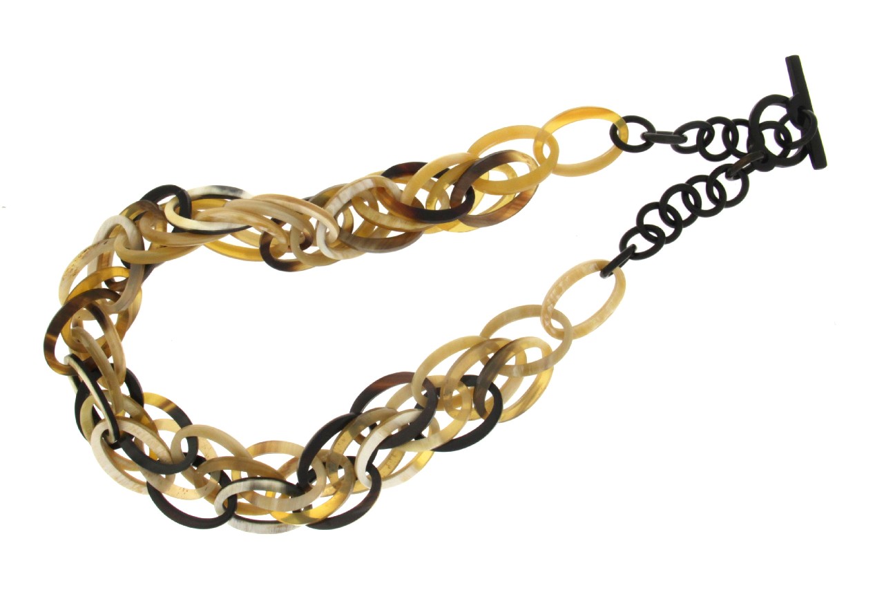 COLLANA IN CORNO COD. 3873-12