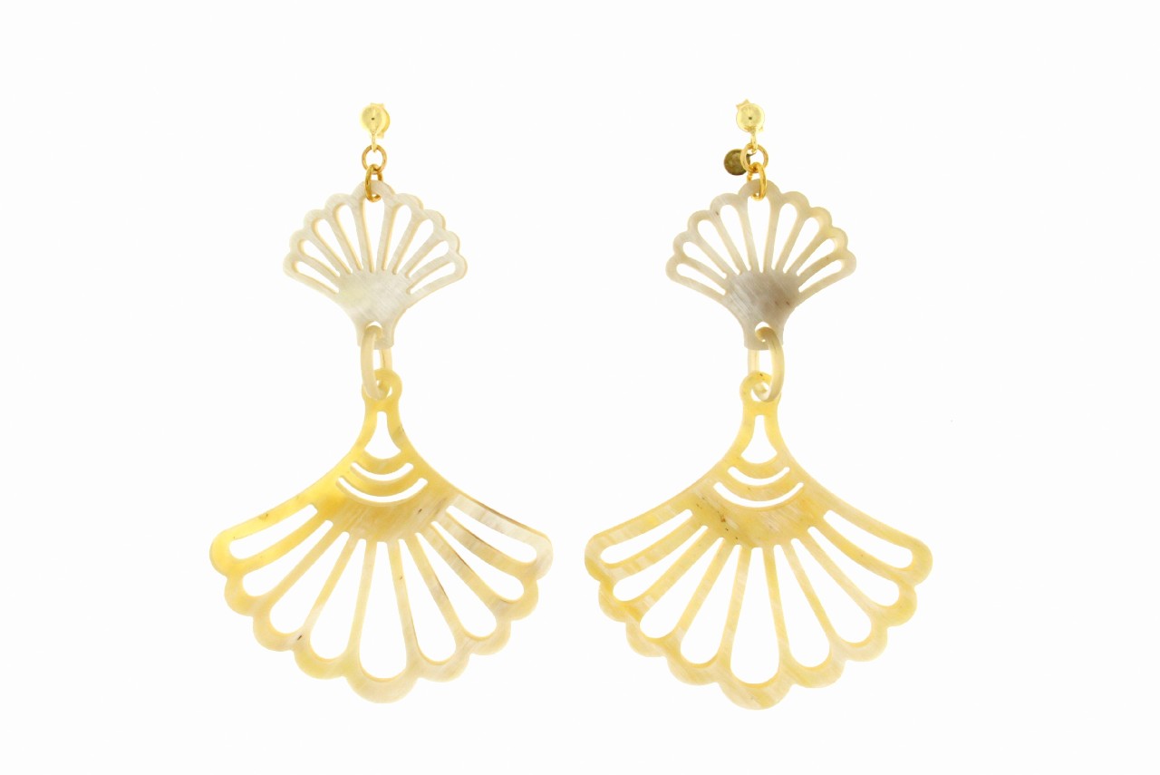 ORECCHINI IN CORNO COD. 3923 CLIPS