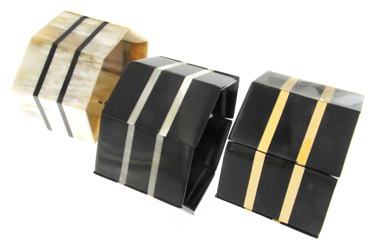 BRACCIALE ELASTICO IN CORNO COD.4105 BR - immagine 2
