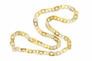 COLLANA A MAGLIE IN CORNO COD. 3705