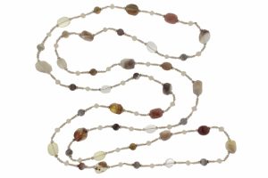 COLLANA IN AGATA BOTSWANA COD. 3820