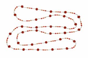 COLLANA CON PERLIZZATO E GIADE COD. 3865