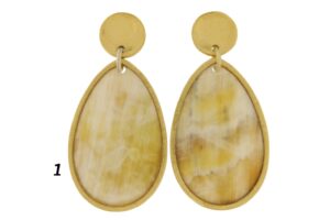 ORECCHINI IN CORNO COD. 4115E