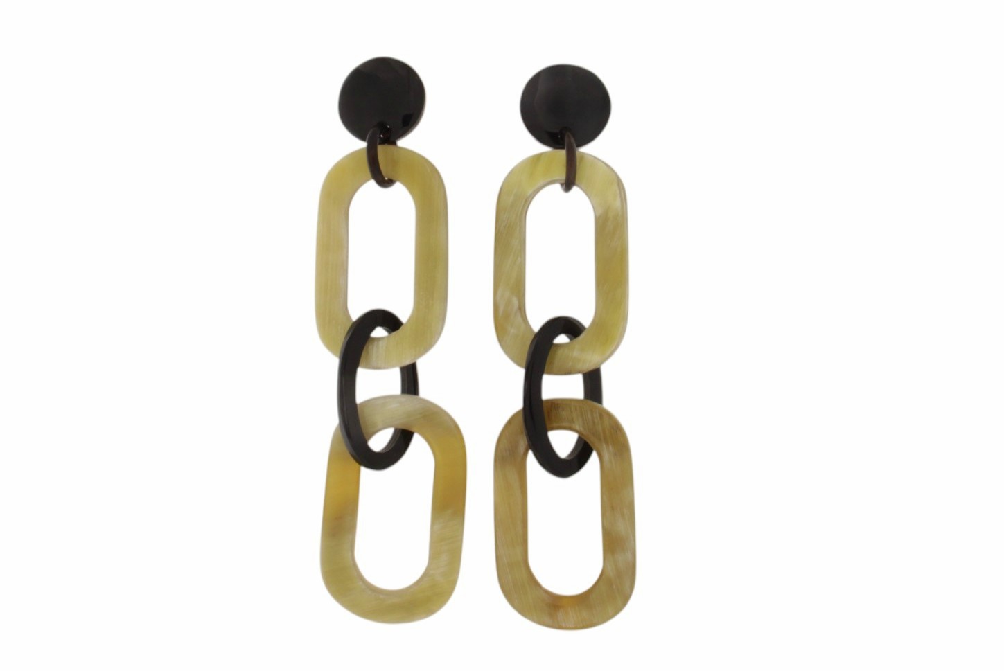 ORECCHINI IN CORNO COD. 4115K - immagine 2