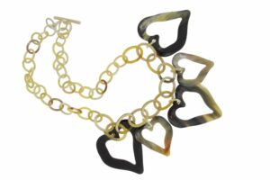 COLLANA IN CORNO 4114 HEART