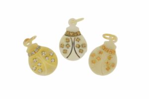 COCCINELLA CORNO CON STRASS