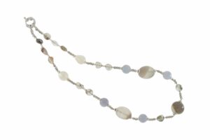 COLLANA CON DIASPRO E QUARZO RUTILATO COD. 3836-SH