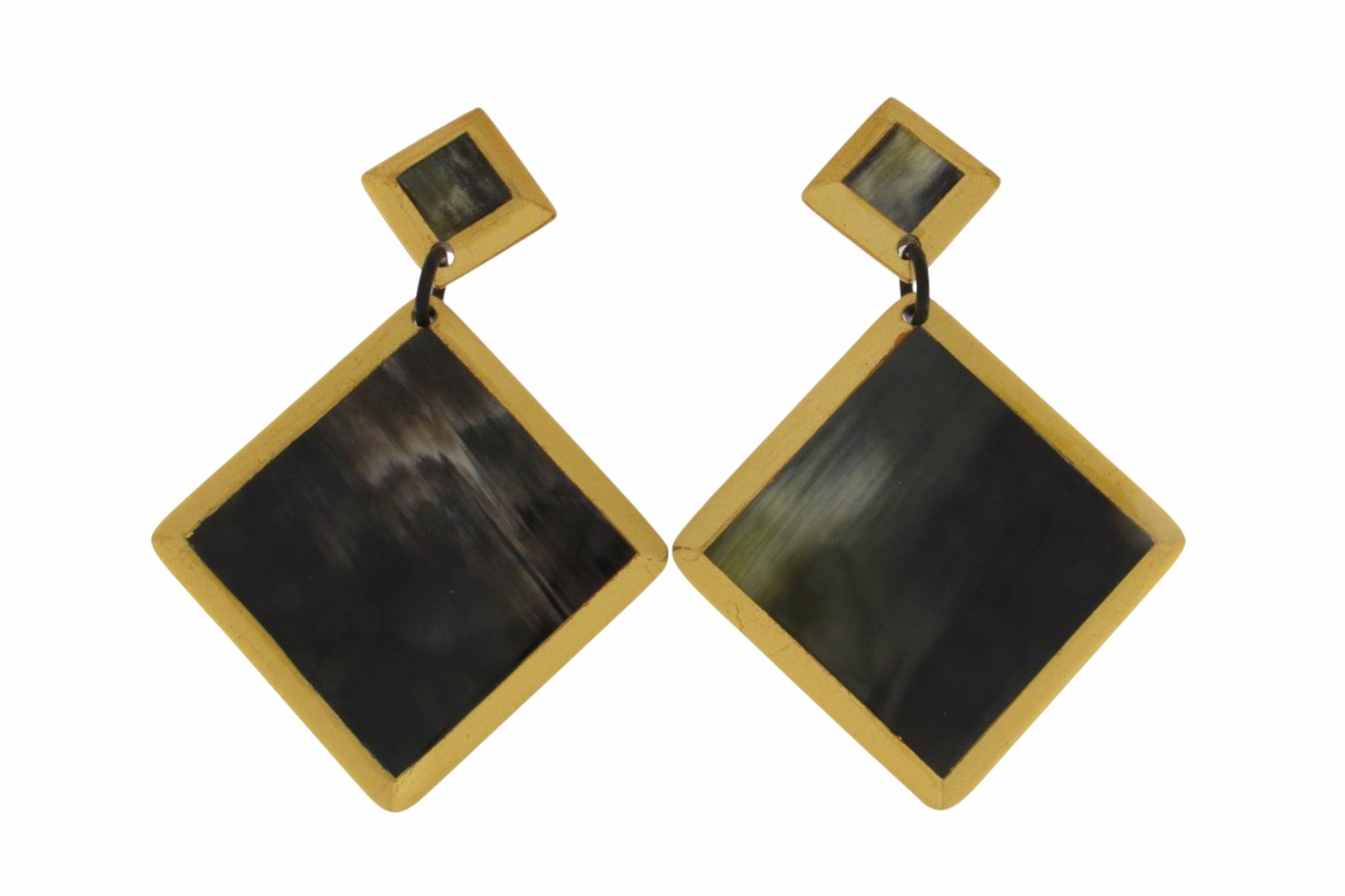 ORECCHINI IN CORNO COD. 4115B LQ PL