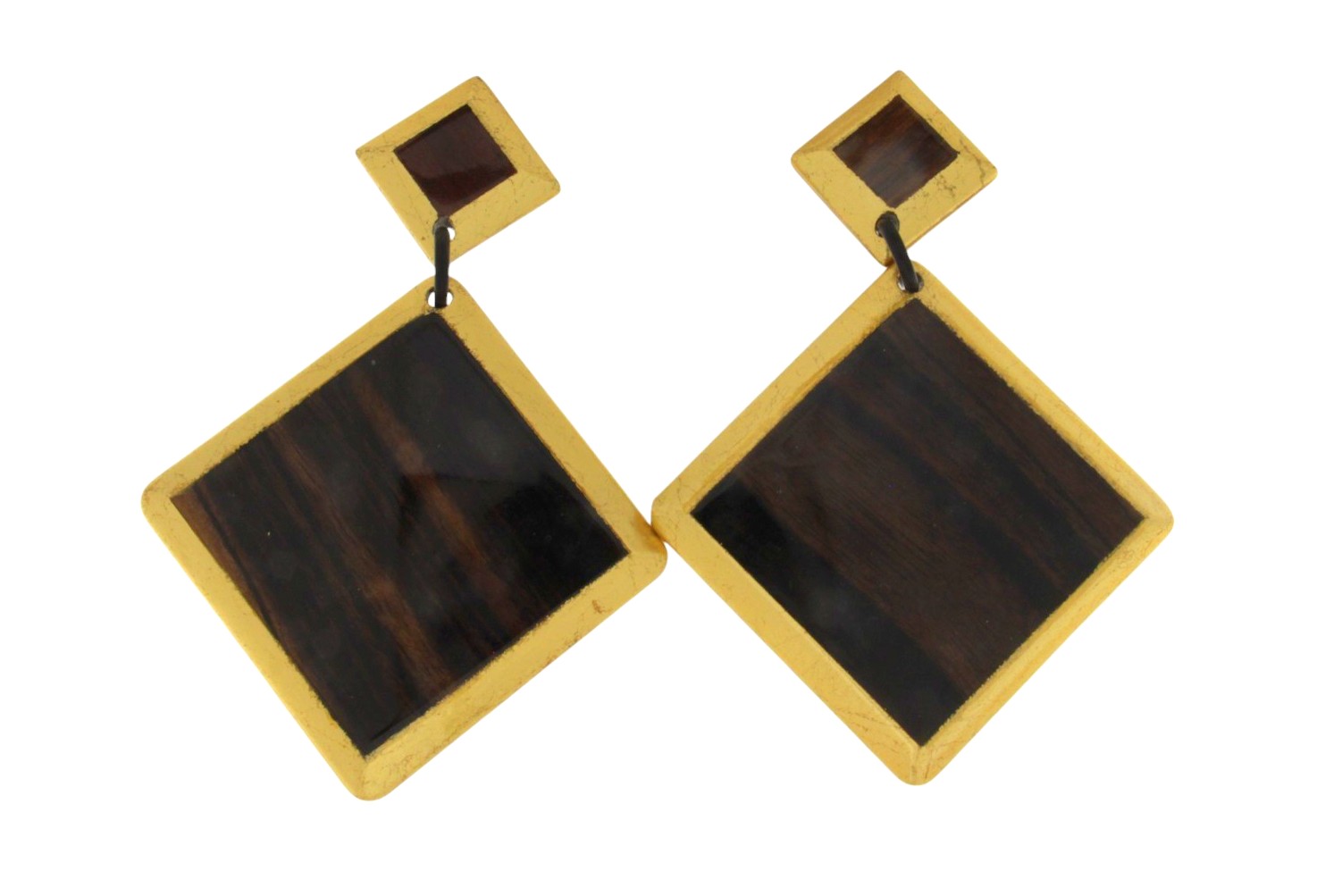 ORECCHINI IN CORNO COD. 4115B LQ PL - immagine 2