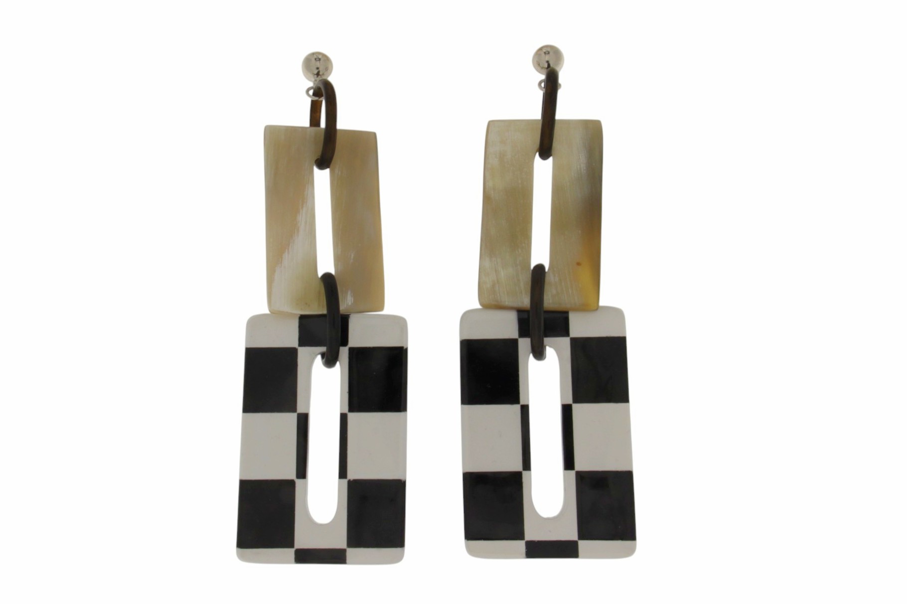 ORECCHINI IN CORNO COD. 4115L DAMA