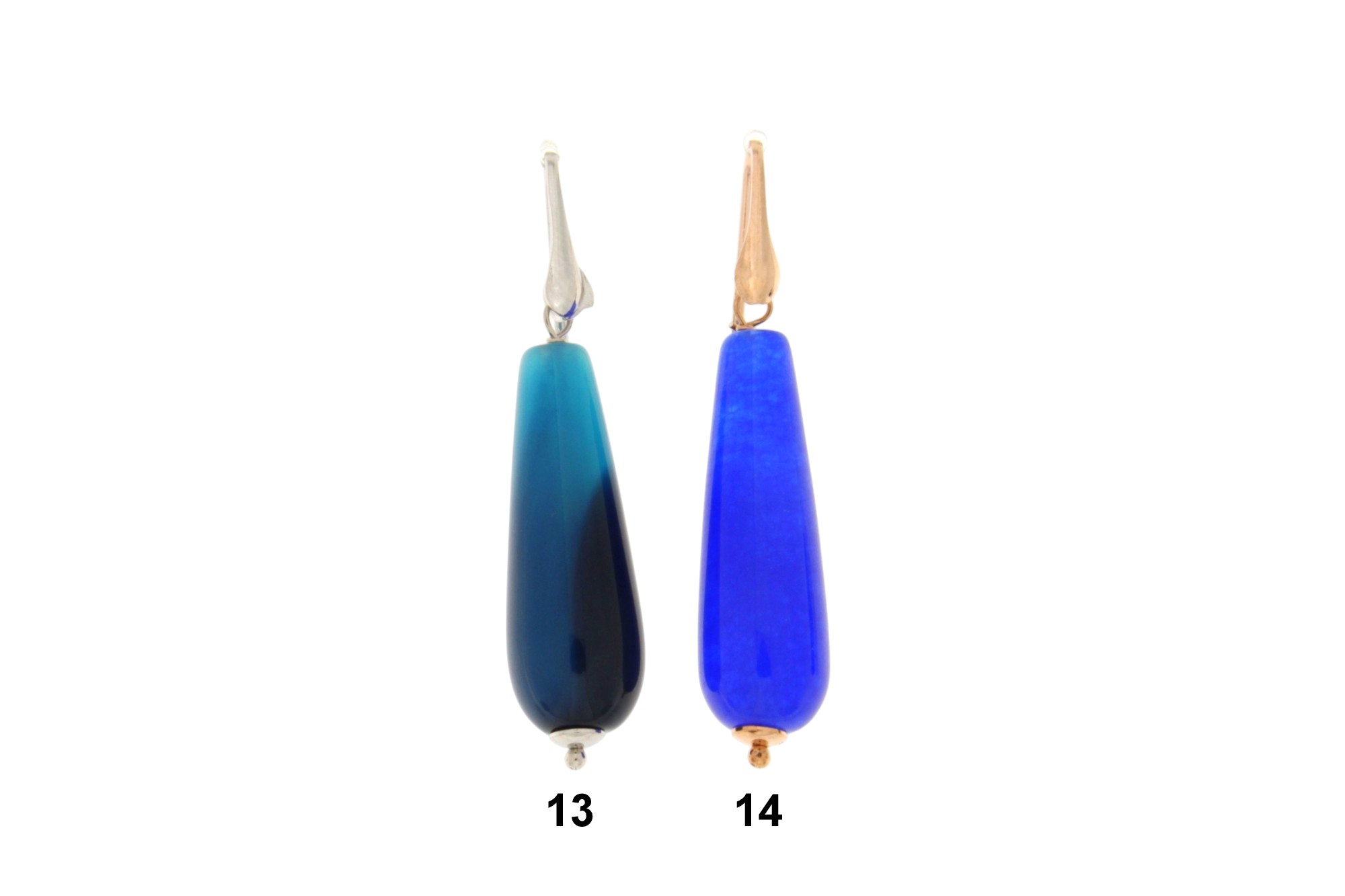 ORECCHINO IN ARGENTO CON PENDENTE A GOCCIA COD. GOCCIA2 - immagine 10