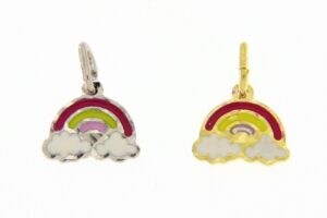 PENDENTE ARCOBALENO IN SMALTO COD. ARG.1803