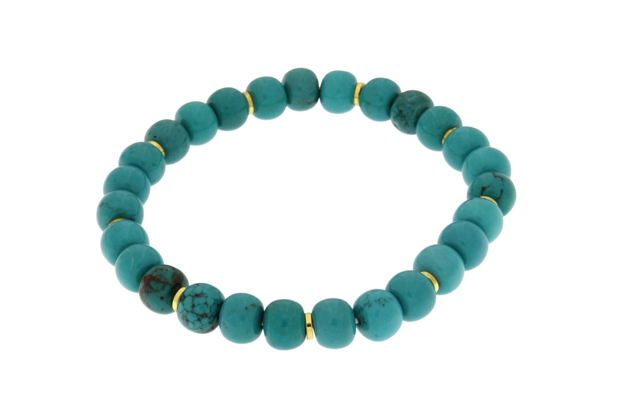 BRACCIALE ELASTICO A RONDELLE DI AULITE COD. 4004BR - immagine 2