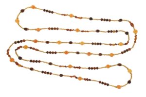 COLLANA IN GRANATO, QUARZO E EMATITE COD. 4019