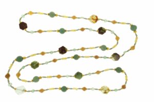 COLLANA IN CRISOPRASIO E AVVENTURINA COD. 4032