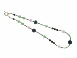 COLLANA IN CRISOCOLLA E GIADA COD. 4063SH