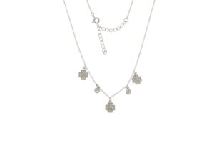 COLLANA IN ARGENTO CON QUADRFOGLIO ARG.2181