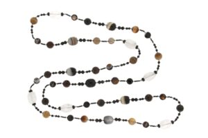 COLLANA IN AGATA E CRISTALLO COD. 4169